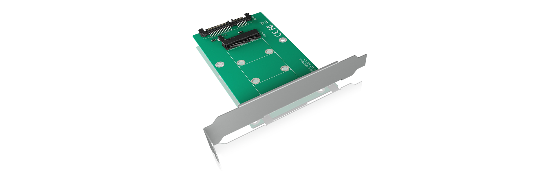 ICY BOX IB-CVB515 interface cards/adapter Internal mSATA – image 1