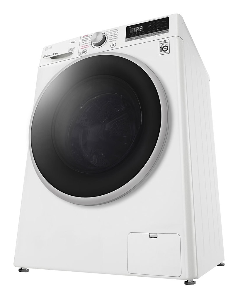 LG VT4WD950 washer dryer Freestanding Front-load White – image 4