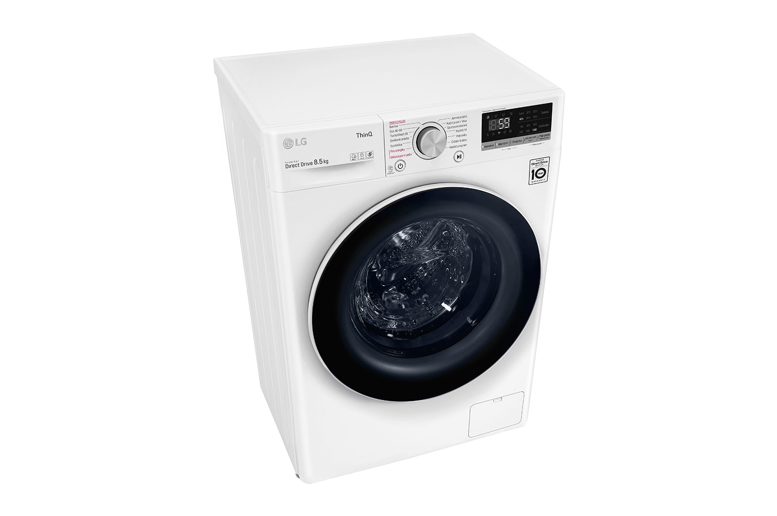 LG F28V5GY1W washing machine Front-load – image 7