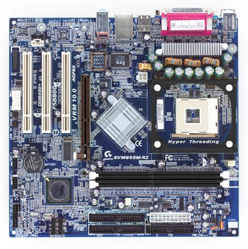 GIGABYTE 8VM800M-RZ VIA PM800 Socket 478 micro ATX
