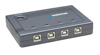 Manhattan 160735 interface hub 480 Mbit/s – image 1