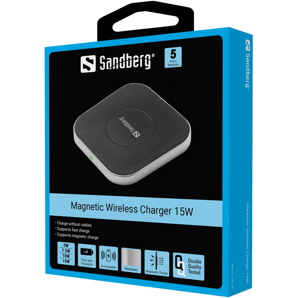 Sandberg Magnetic Wireless Charger – image 4