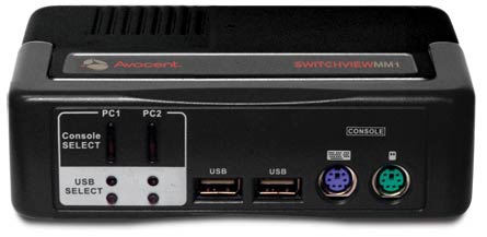 Vertiv MM1 KVM switch Black