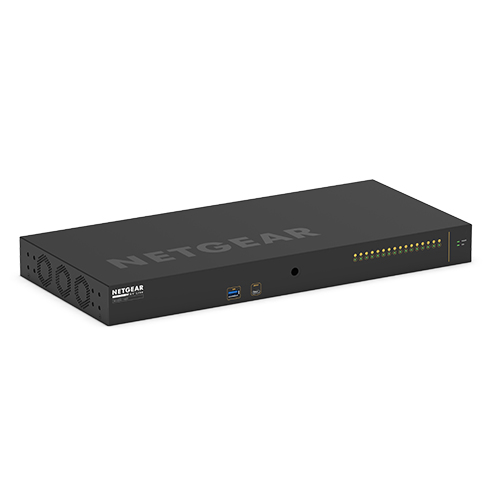 NETGEAR XSM4216F Управляемый L2/L3 1U Черный