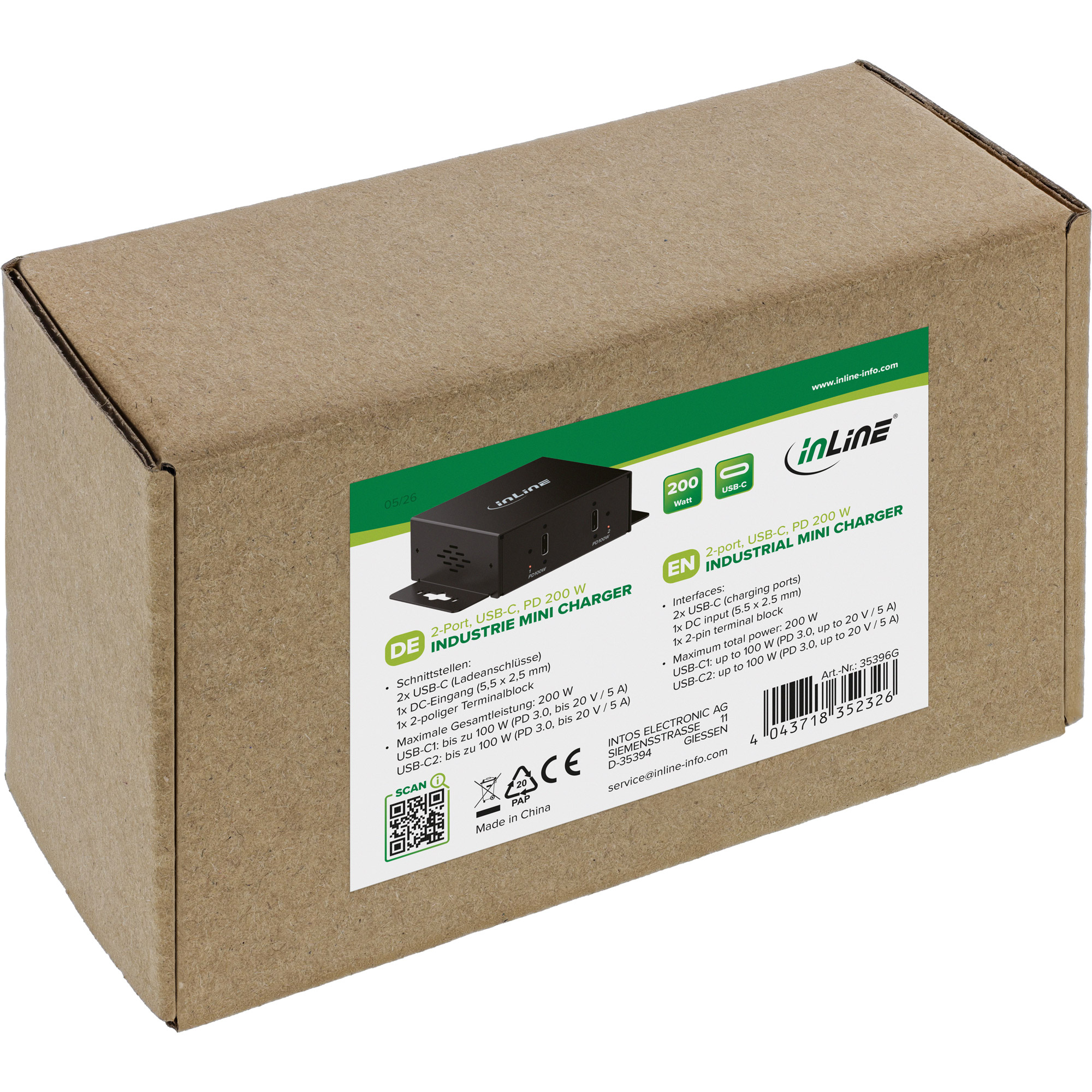 InLine 35396G mobile device charger – image 5