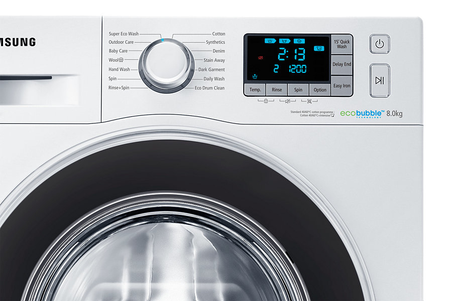 Samsung WF80F5EBW4W washing machine Front-load – image 9