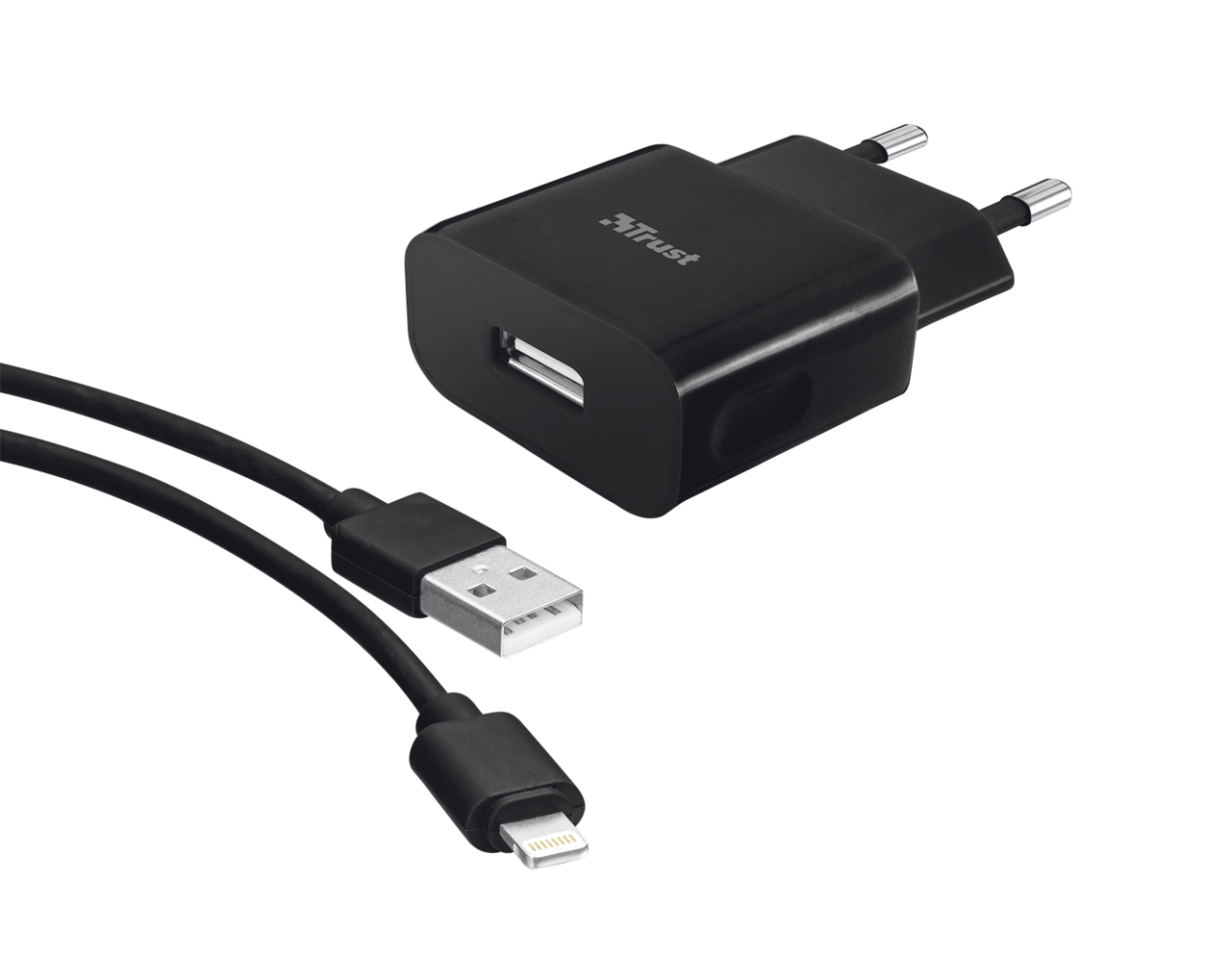 Trust 20230 mobile device charger Universal Black AC Indoor – image 1
