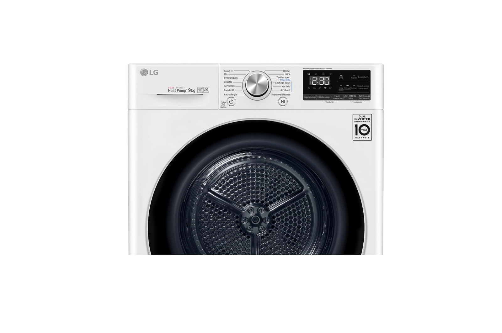 LG RH9V71WH tumble dryer Freestanding Front-load – image 5