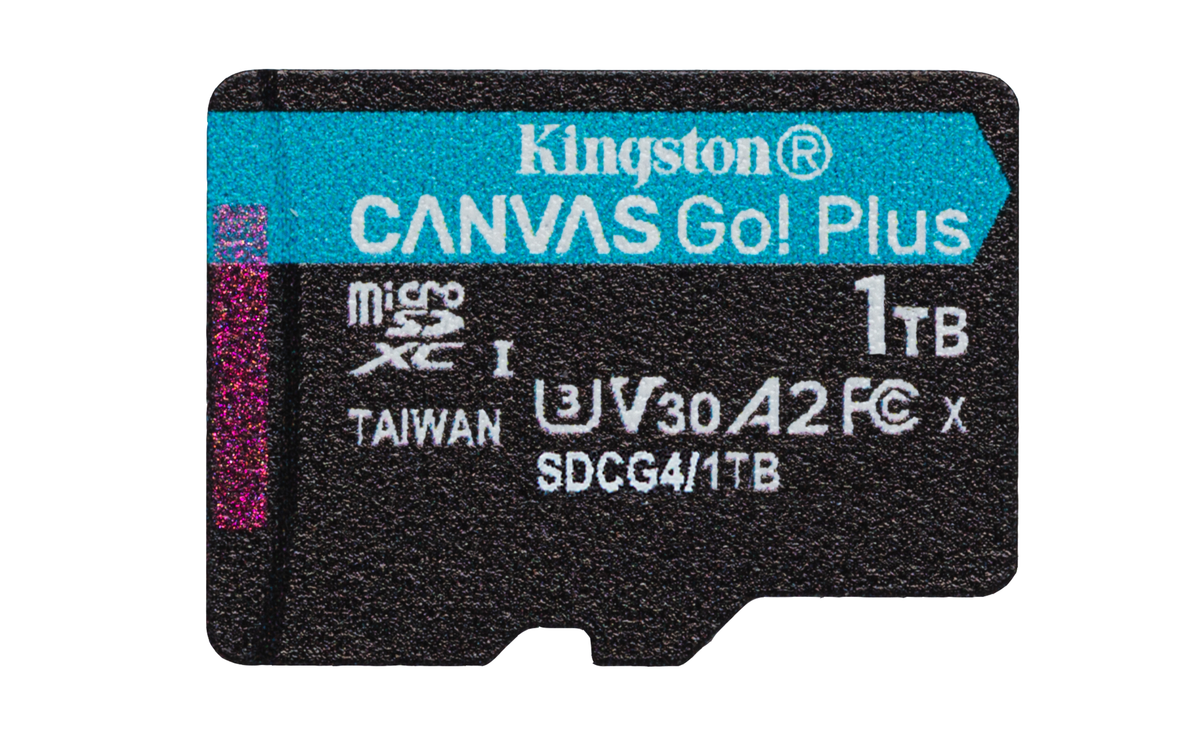 Kingston Technology 1 TB microSDXC Canvas Go Plus Gen4 200R A2 U3 Confezione singola senza ADP