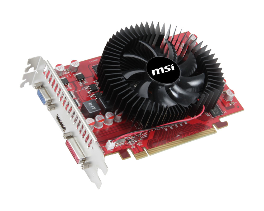 MSI R4850-MD1G/OC graphics card AMD Radeon HD4850 – image 2