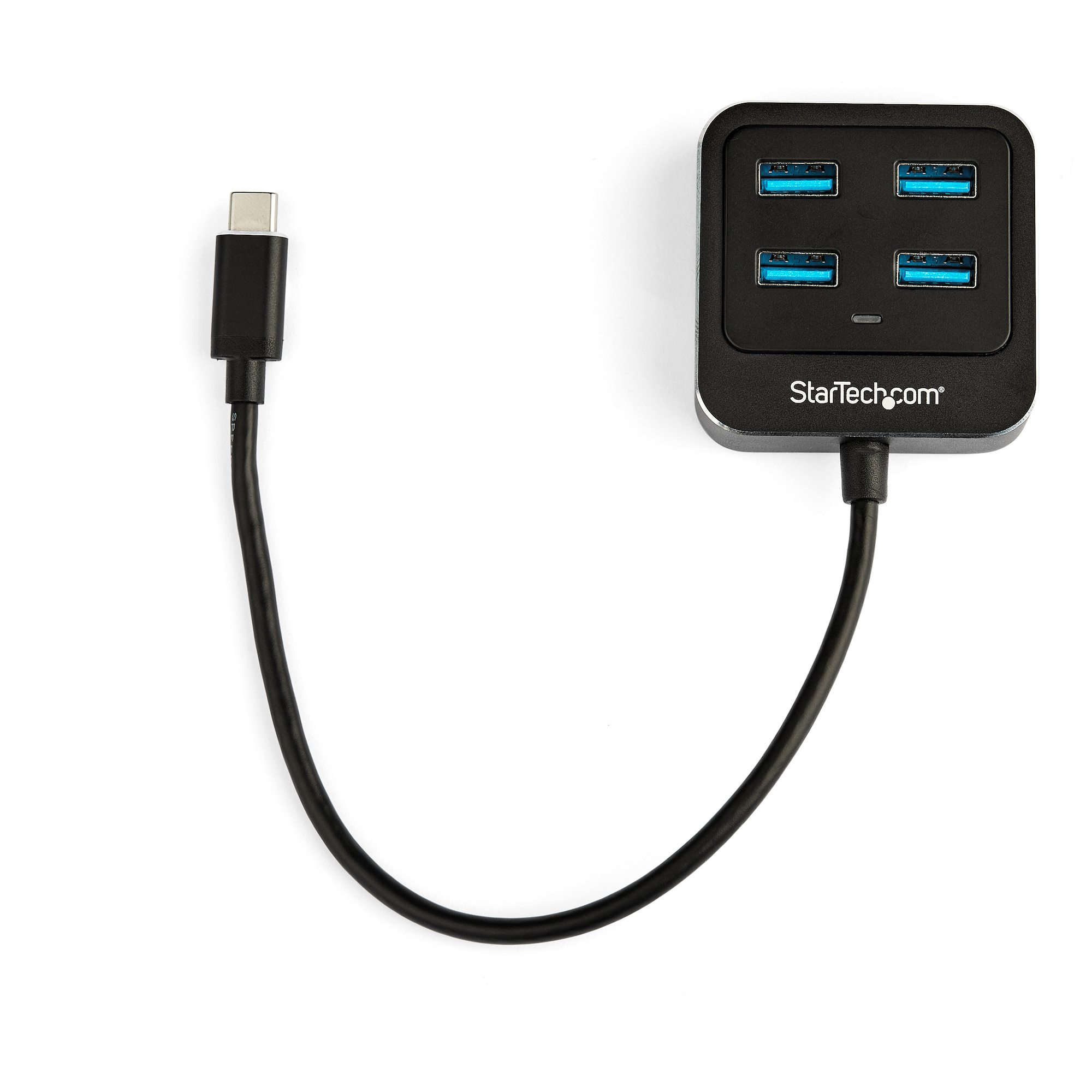 StarTech.com 4-Port USB C Hub - USB-C to 4x USB-A Ports - SuperSpeed 10Gbps USB 3.2 Gen 2 Type-C Hub - USB Bus Powered - Portable/Compact USB-C to USB Adapter H – image 2