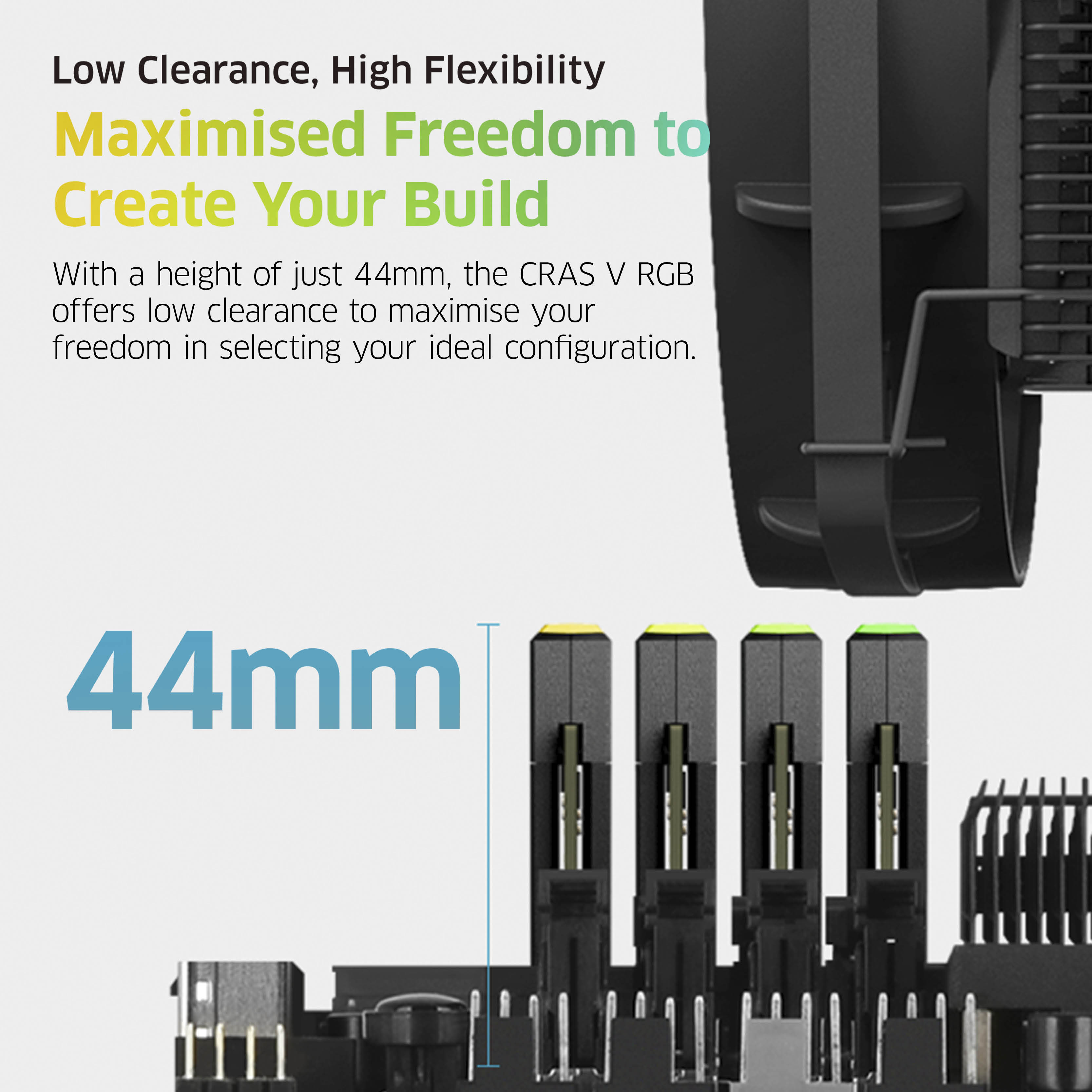 Klevv 48GB (2x24GB) 6000MHz CL30 DDR5 GAMING RAM MODULE 30-36-36-76 1.35V CRAS V RGB KIT image 5