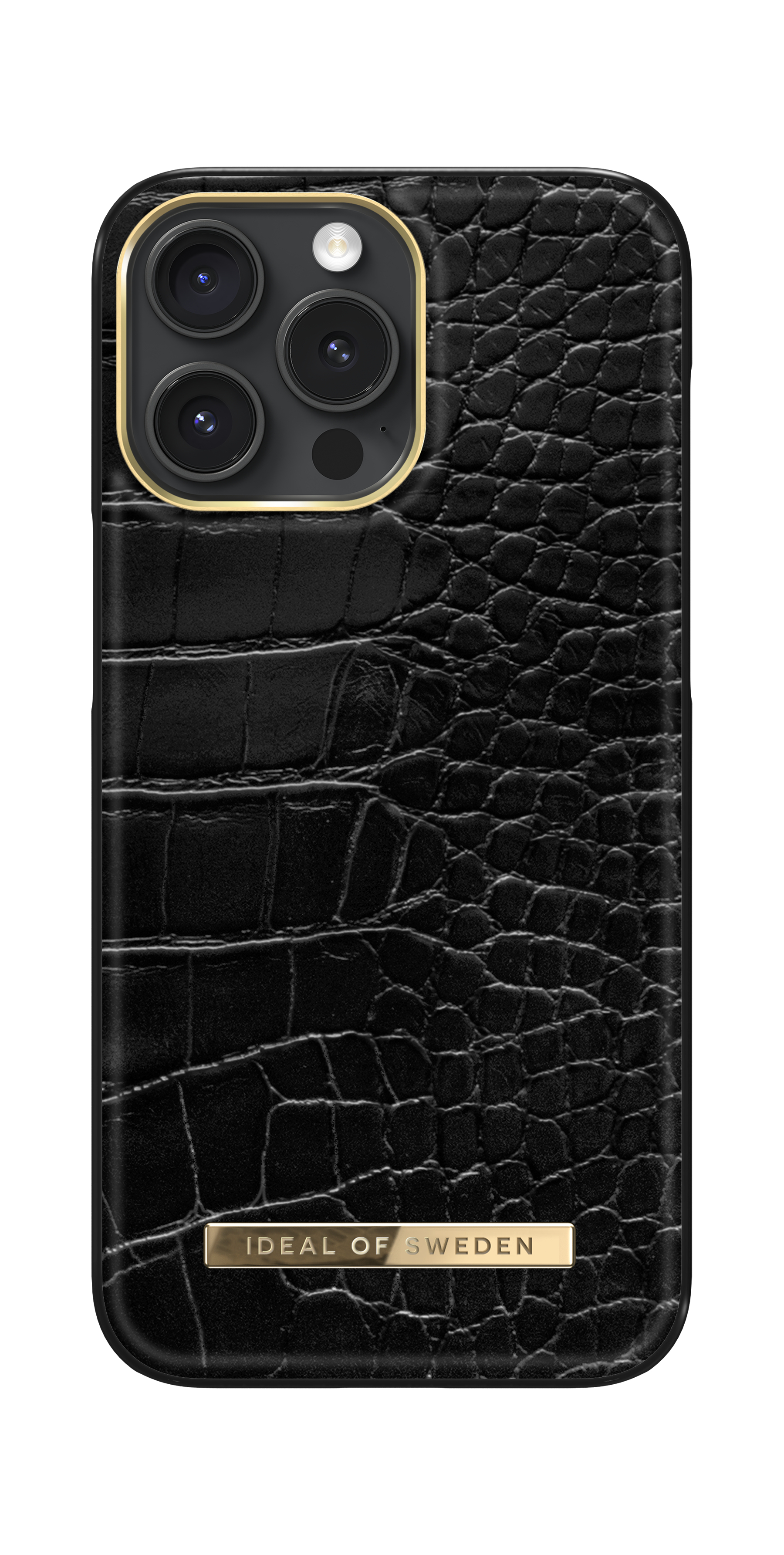 iDeal of Sweden Atelier Case iPhone 15 Pro Max Neo Noir Croco – image 1