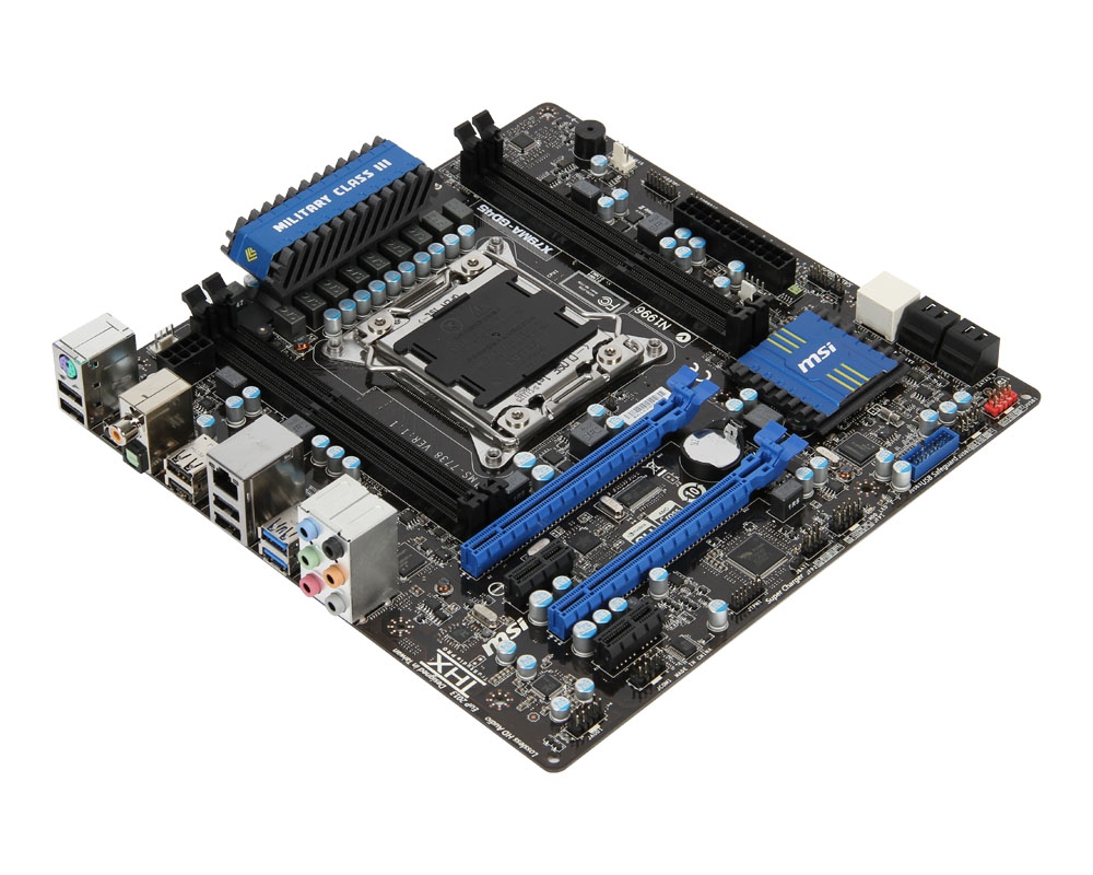 MSI X79MA-GD45 motherboard LGA 2011 (Socket R) micro ATX – image 3