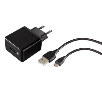 Hama 00136492 mobile device charger Universal Black AC Indoor