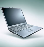 Fujitsu FS LIFEBOOK E8010 15TFT SXGA+ CENTR 2.0 512MB 80GB DVD +/- RW WLAN XPP