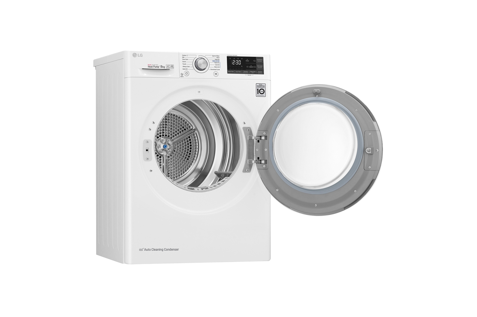LG RC80U2AV3W tumble dryer Freestanding Front-load – image 8