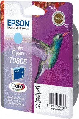 Epson Hummingbird T0805 ink cartridge Original Light Cyan – image 2