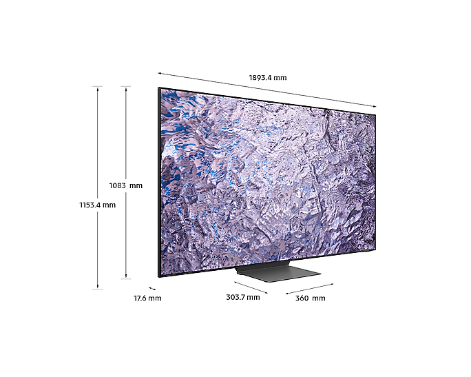 Samsung Series 8 F-85QN800S800B TV 2.16 m (85") 8K Ultra HD Smart TV Wi-Fi Black – image 3