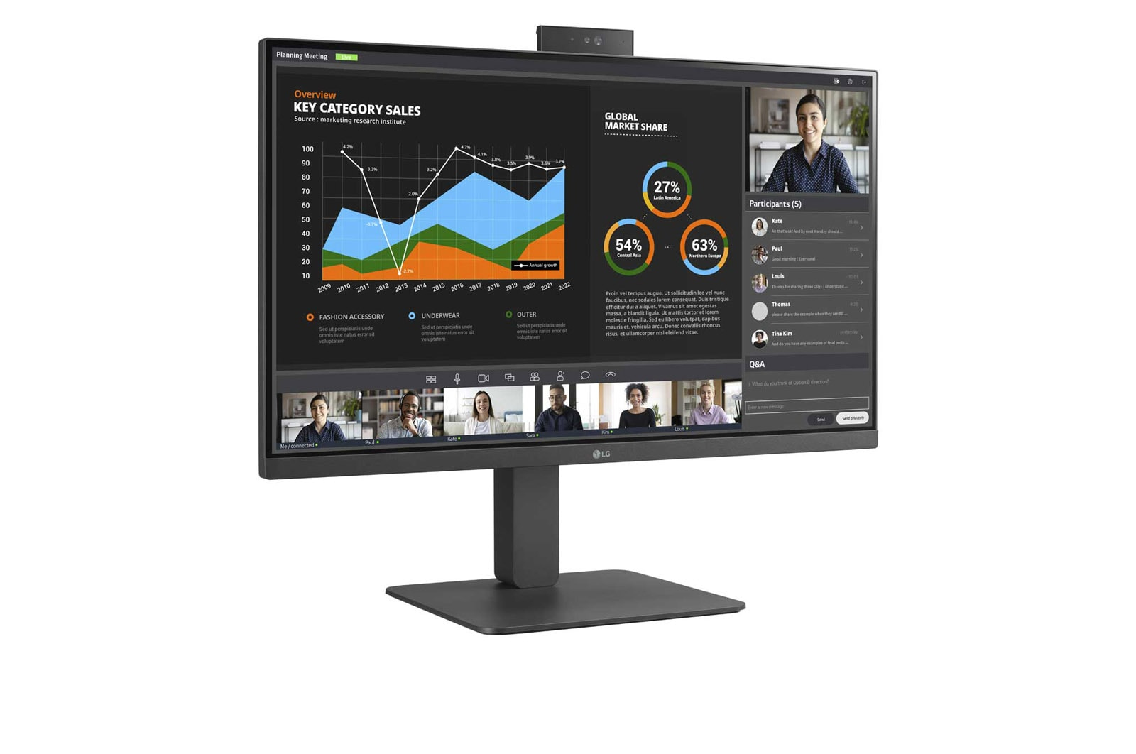 LG 27BR750C-C computer monitor – image 4