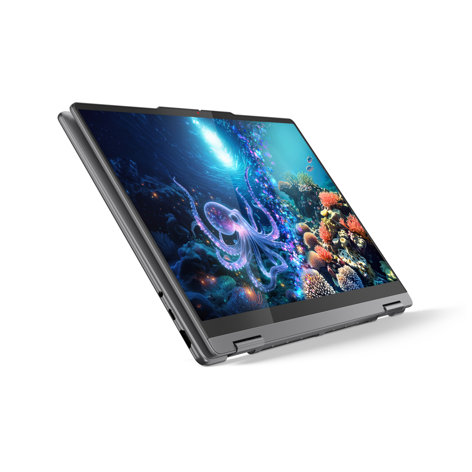 LENOVO - Convertible 2 en 1 Lenovo Yoga 7 14ILL10, Copilot+ PC, Intel Core Ultra 5-226V, 16GB, 512GB SSD, 14' OLED, W11. - imagen 13