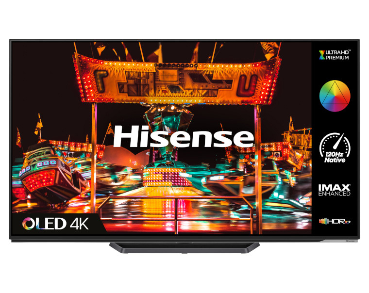 Hisense 65A85H 165.1 cm (65") 4K Ultra HD Smart TV Wi-Fi Grey – image 1