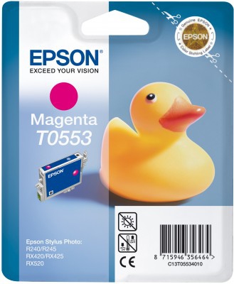Epson Singlepack Magenta T0553