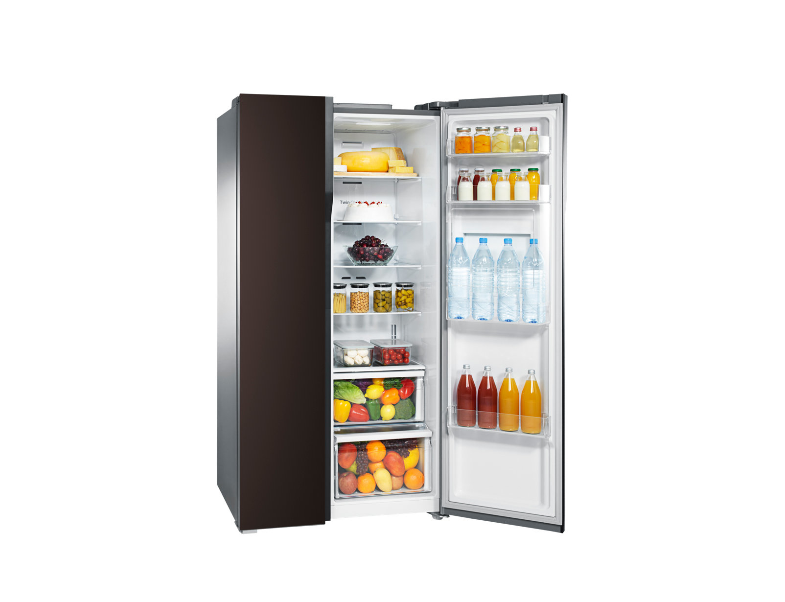 Samsung RS554NRUA9M side-by-side refrigerator Freestanding – image 9