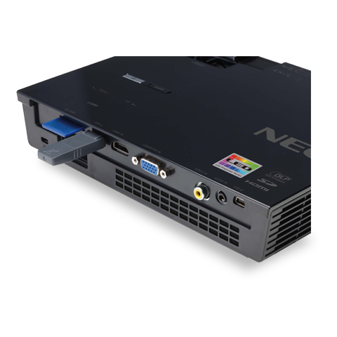 NEC NP-L50W data projector Portable projector 500 ANSI lumens DLP WXGA (1280x800) Black – image 8