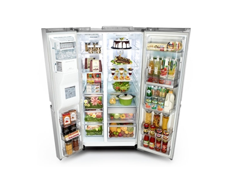 LG GWS8439SC side-by-side refrigerator Freestanding – image 3