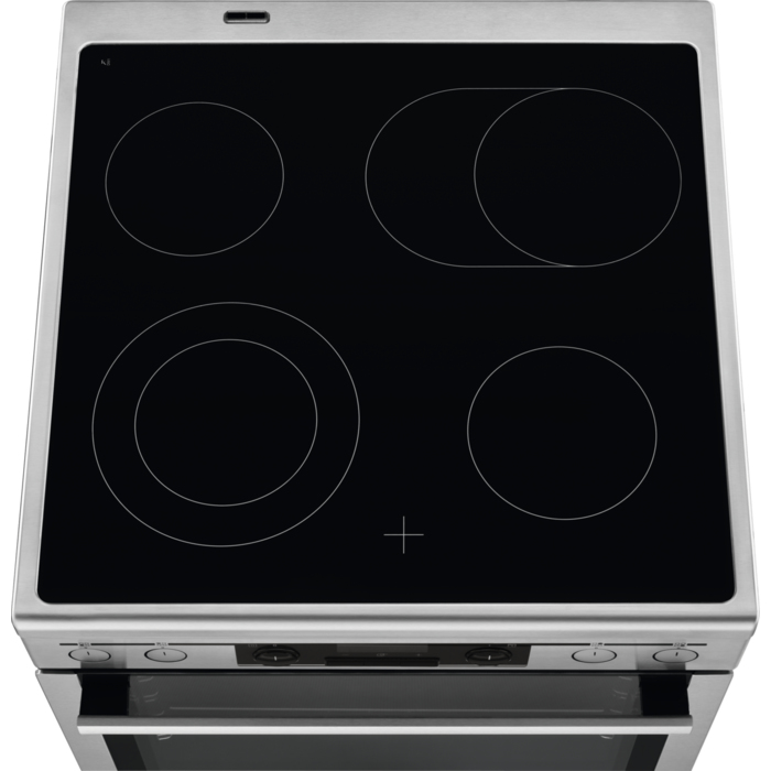 AEG CCB6644ABM Freestanding cooker Electric Ceramic hob Black, Stainless steel – image 6