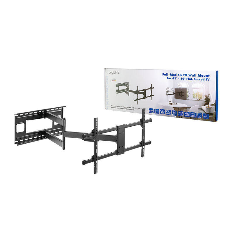LogiLink BP0138 TV mount/stand 2.03 m (80") Black – image 9
