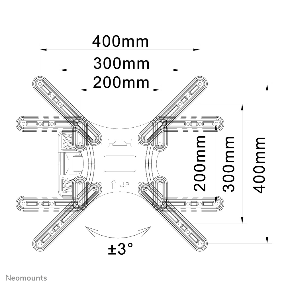 Neomounts tv wall mount – image 3