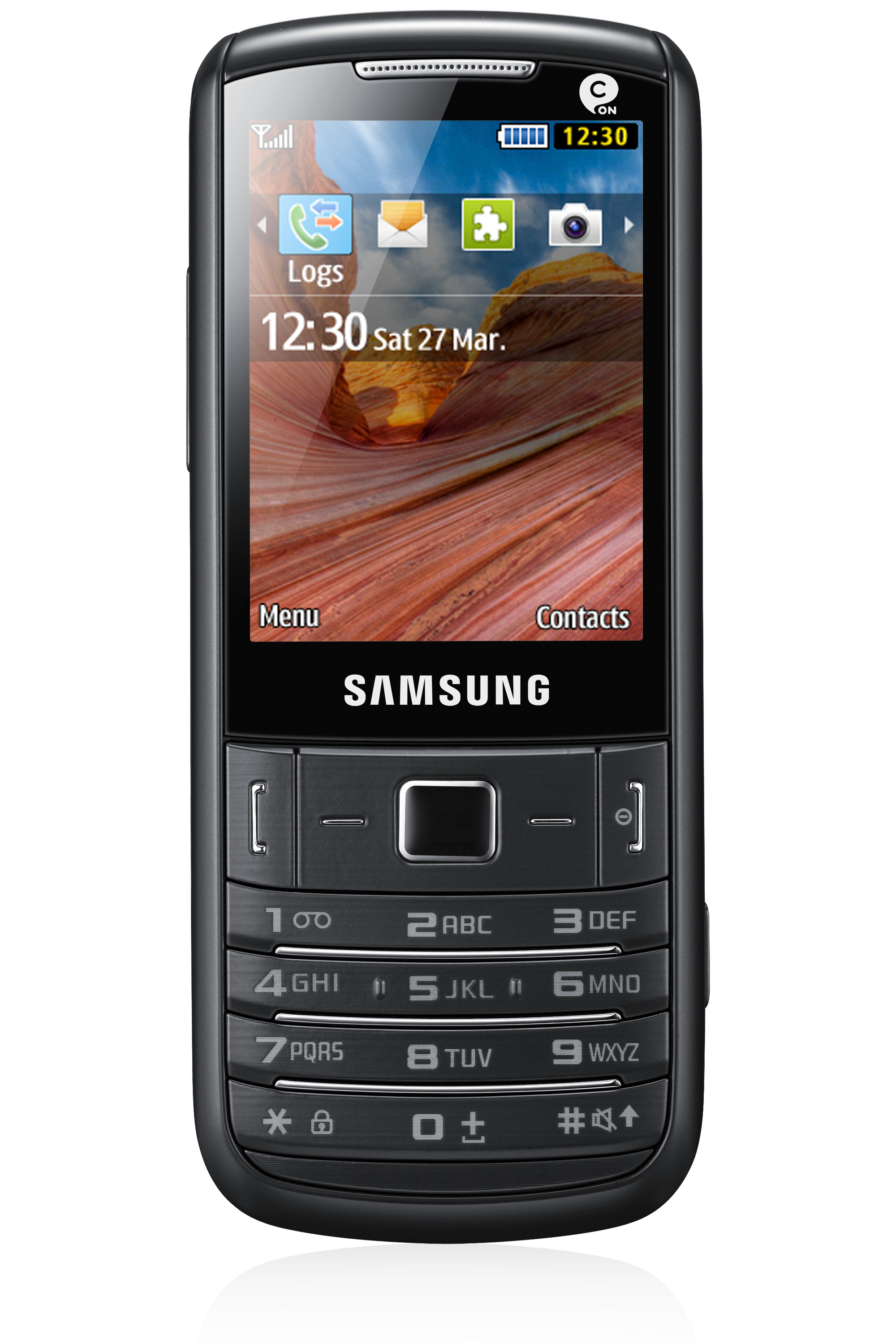Samsung C3780 6.1 cm (2.4") 82 g Black