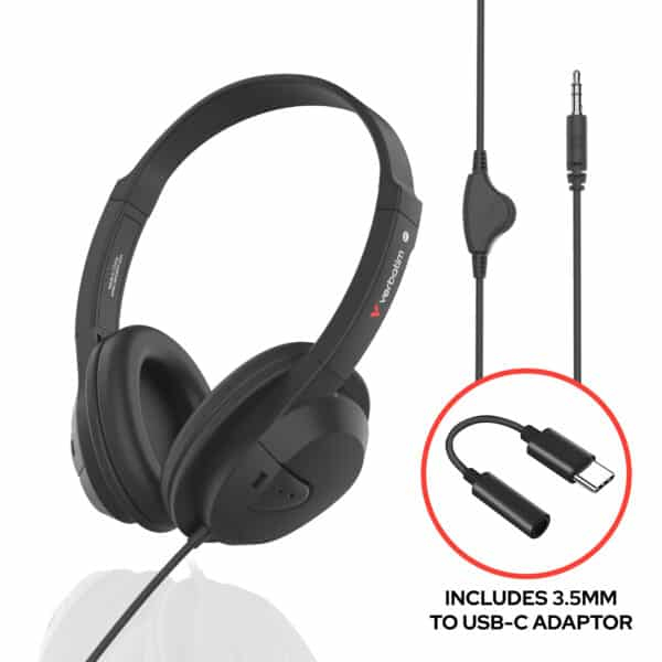Verbatim PureSound Headphones with Volume Control – image 2