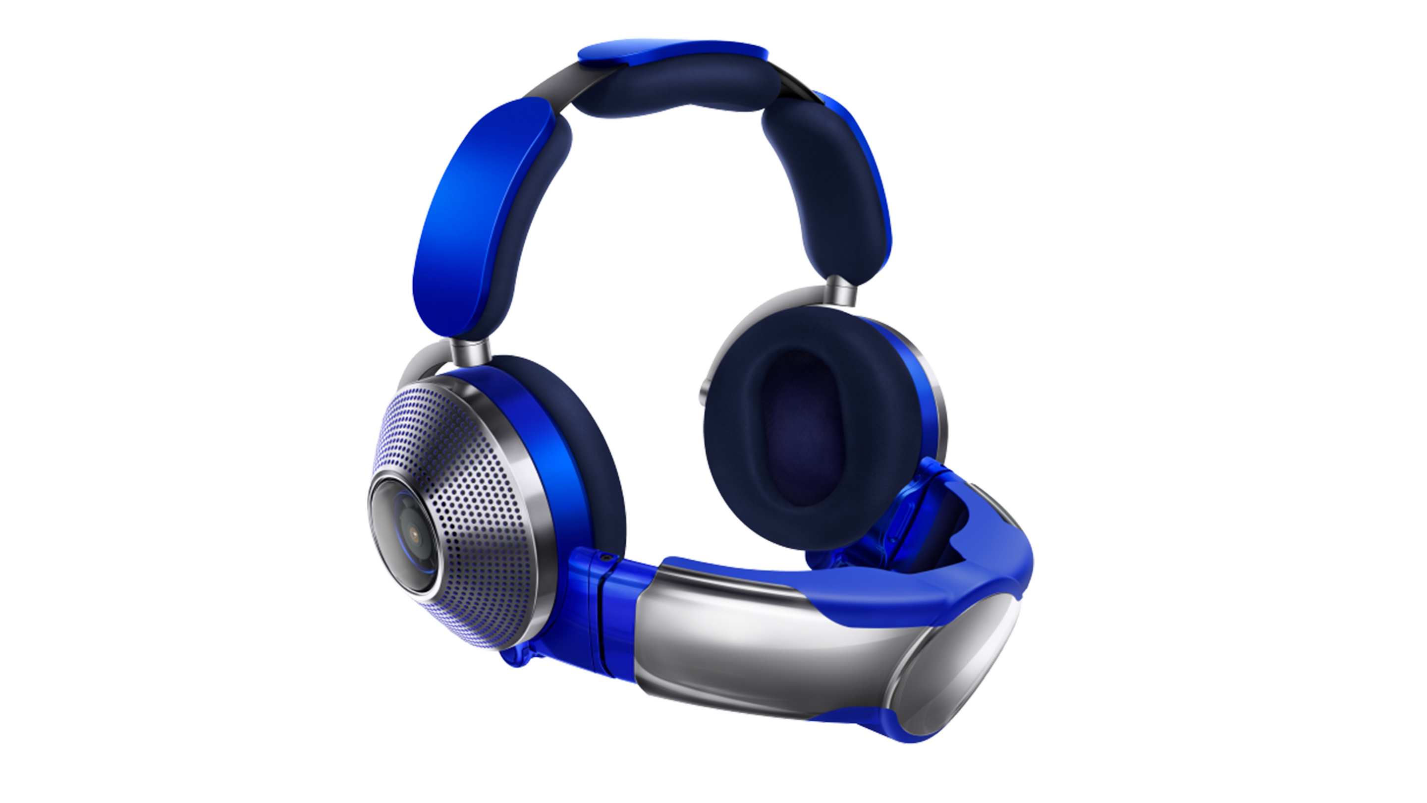 Dyson Zone Headset Wired & Wireless Head-band Calls/Music USB Type-C Bluetooth Blue
