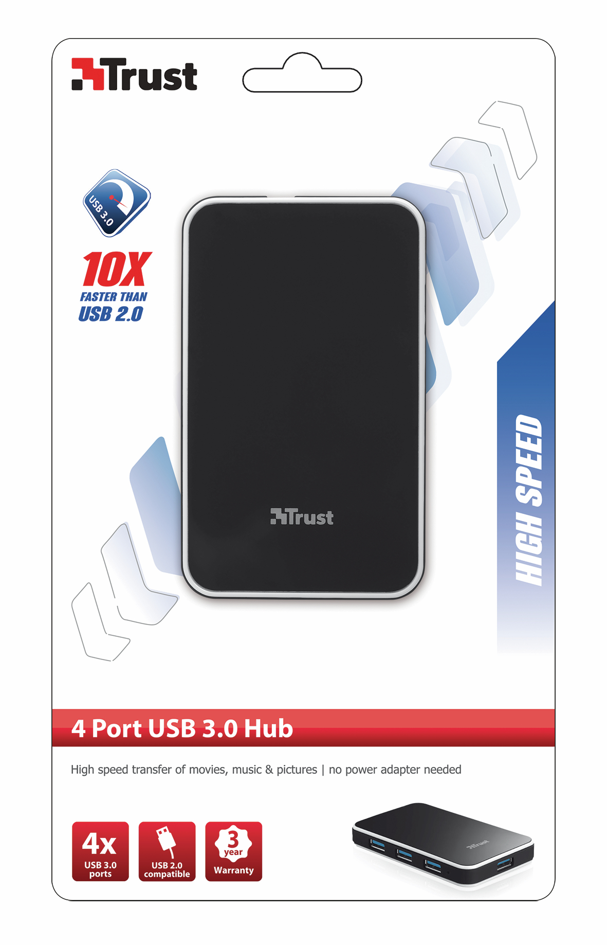 Trust 4 Port USB 3.0 Hub – image 4