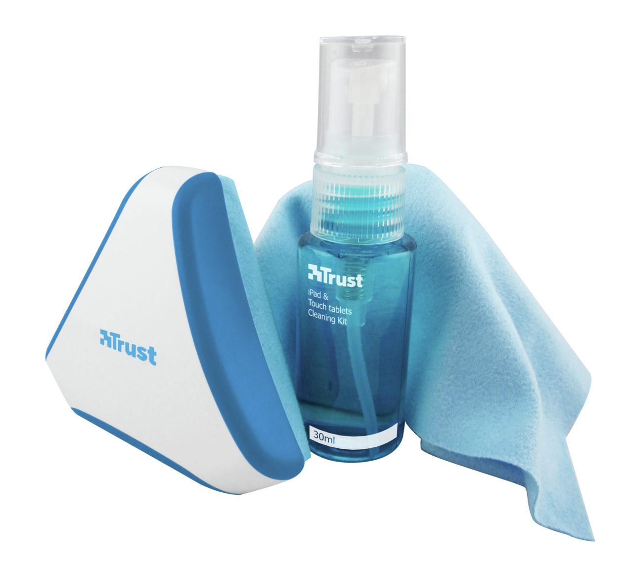 Trust Cleaning Kit Tablet PC Equipment cleansing wet & dry cloths 30 ml