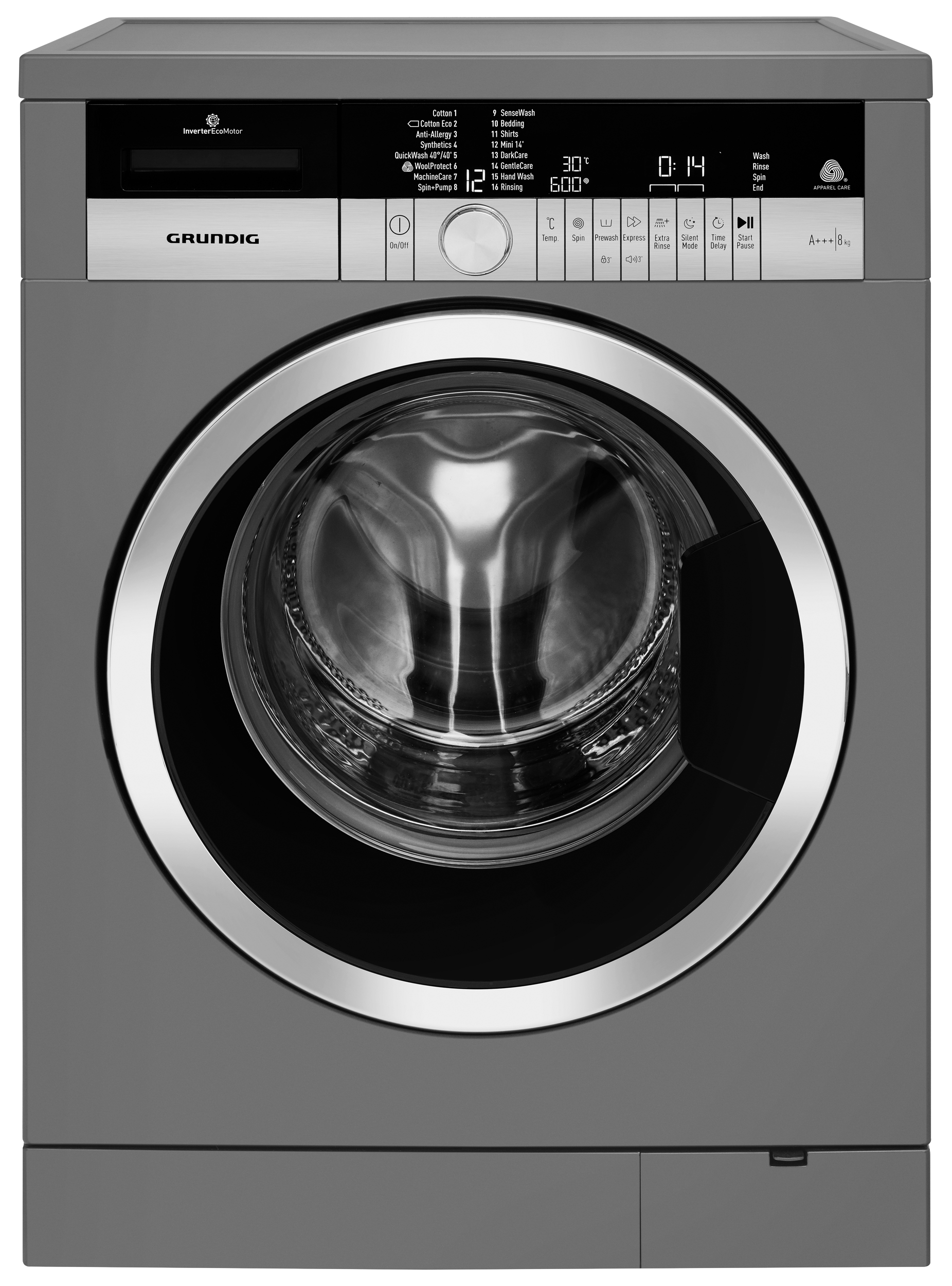 Grundig GWN48430CG washing machine Front-load – image 4