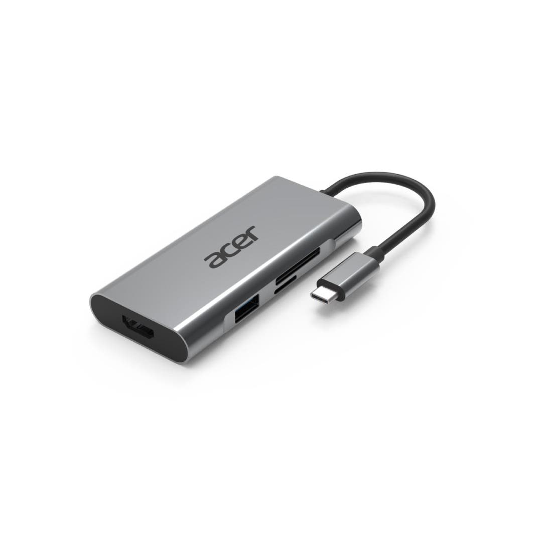 Acer GP.DCK11.00N laptop dock/port replicator Wired USB 3.2 Gen 1 (3.1 Gen 1) Type-C Silver – image 2