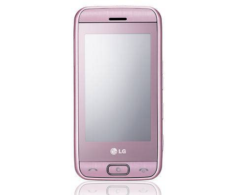 LG GT400 7.62 cm (3") Single SIM 3G 1000 mAh Pink