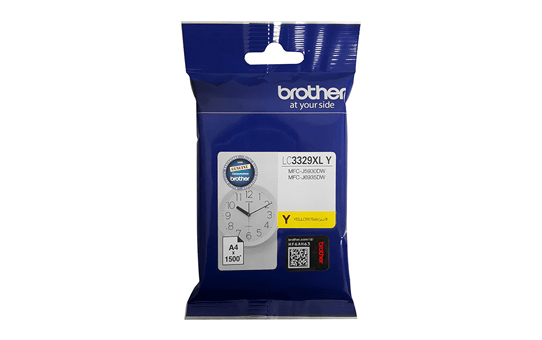 Brother LC3329XLY ink cartridge 1 pc(s) Original Yellow
