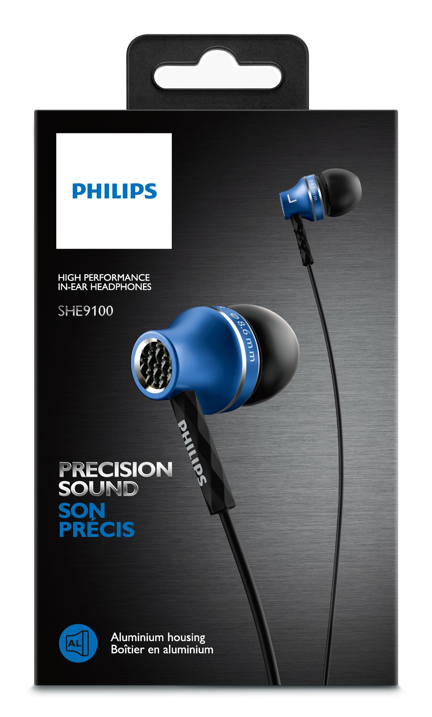 Philips In-Ear Headphones SHE9100BL/00 – image 2