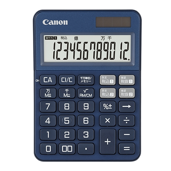 Canon KS-125WUC-BL calculator Desktop Basic Blue – image 1