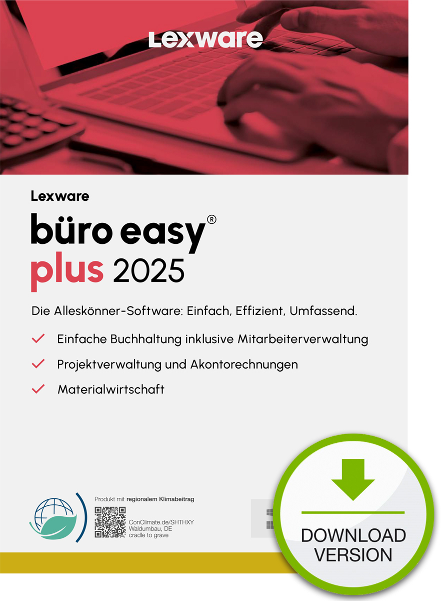 Lexware bro easy plus 2025 "unbegrenzte Laufzeit" Download Contabilità