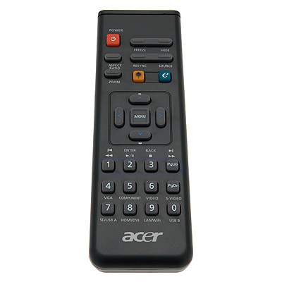 Acer VZ.K1500.001 remote control IR Wireless Projector
