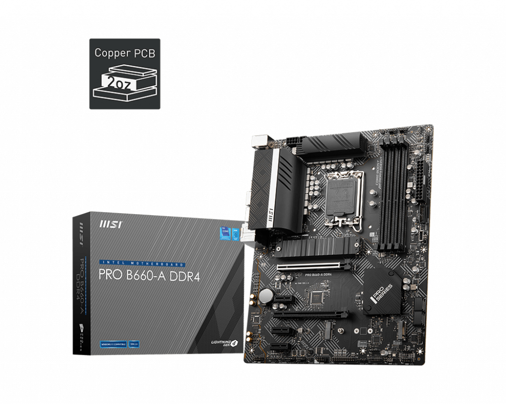 MSI PRO B660-A DDR4