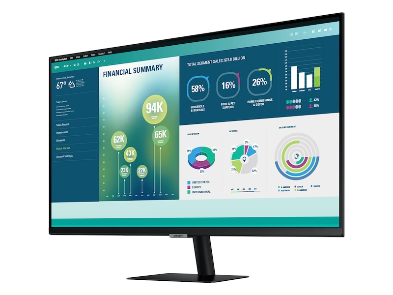 Samsung LS32AM702UNXZA computer monitor – image 4