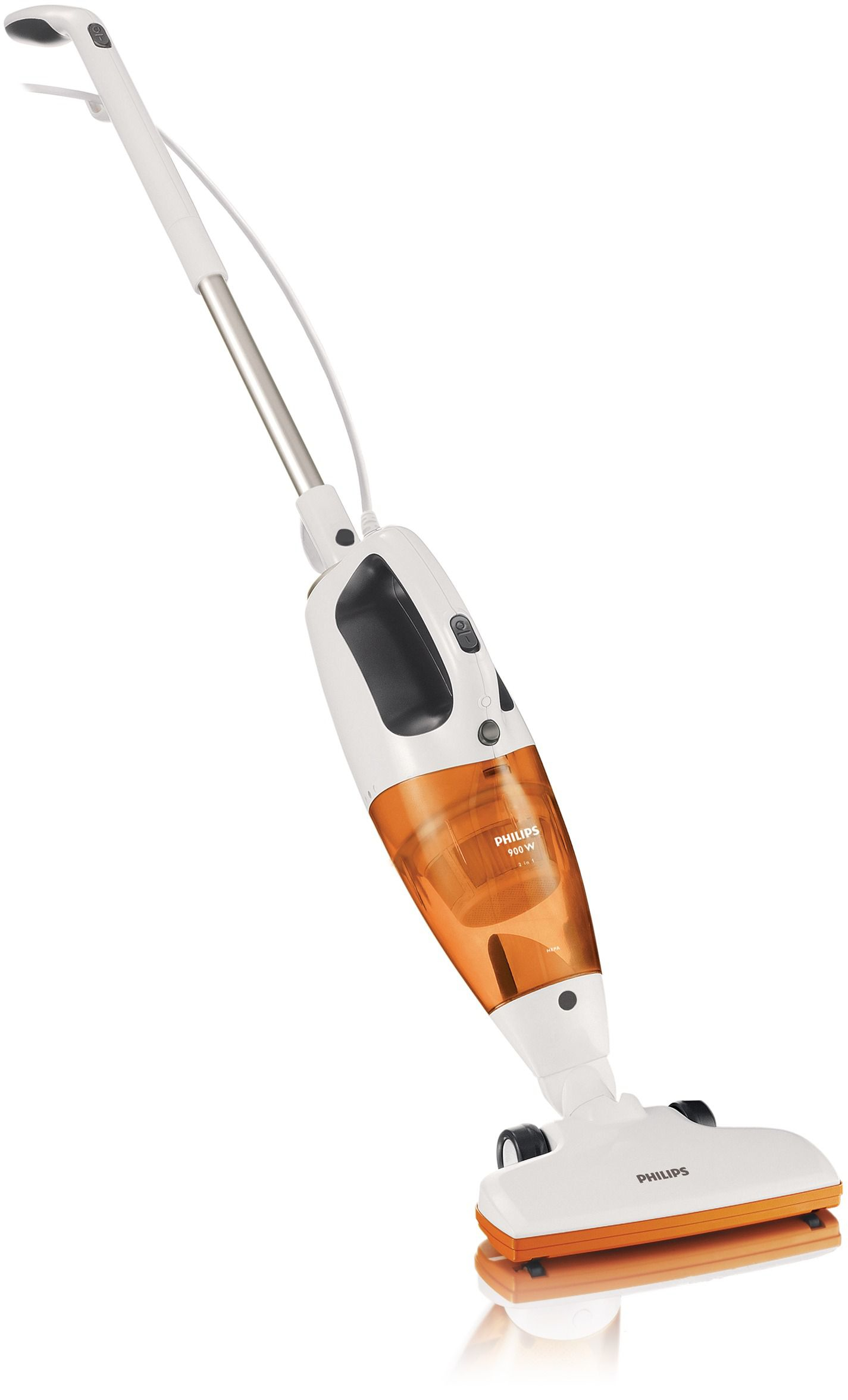 Philips MiniVac FC6132/01 stick vacuum/electric broom 2-in-1 stick vacuum Dry HEPA Bagless