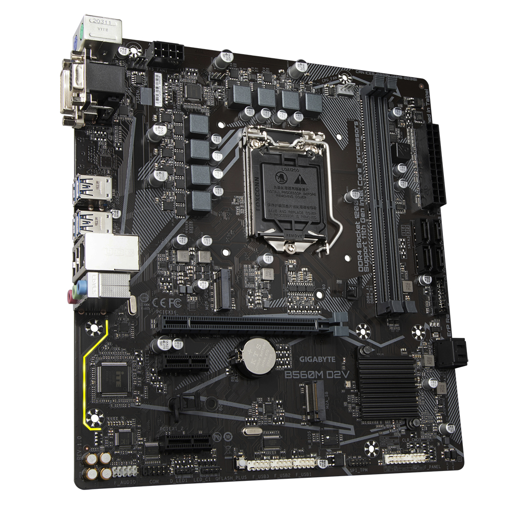 GIGABYTE B560M D2V – image 4